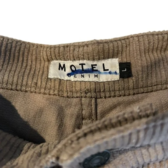 Motel Rocks Parallel Jeans In Corduroy - Picture 15 of 16